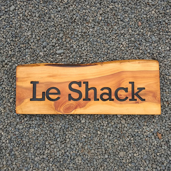 Wooden Gift Signs - Le-Shack