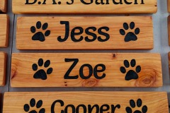 Outdoor Kennel Signs - Jess
