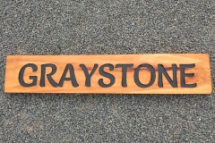 Large Macro Sign - Greystone