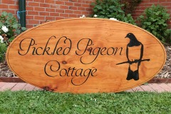 Large Oval Cottage Sign