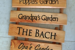 stock signs for house and gardens