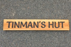 Timber Farm Sign - Tinman's Hut