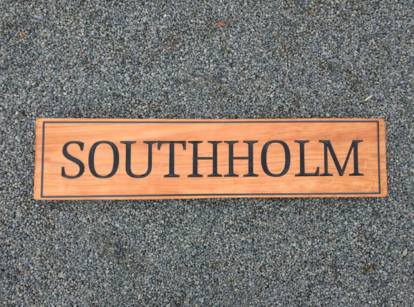 Wooden Signs - Southholm