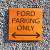 Parking Only Signs