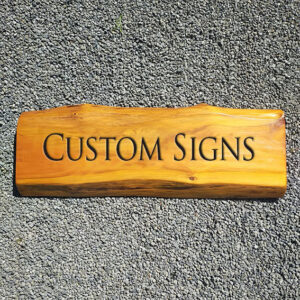 Custom Wooden Signs