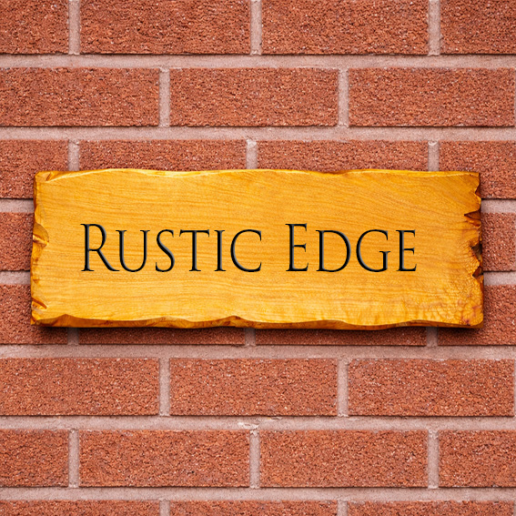 Edge Sign Designs Rustic Edged Signs Archives - Samsara
