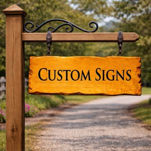 Custom Wooden Signs